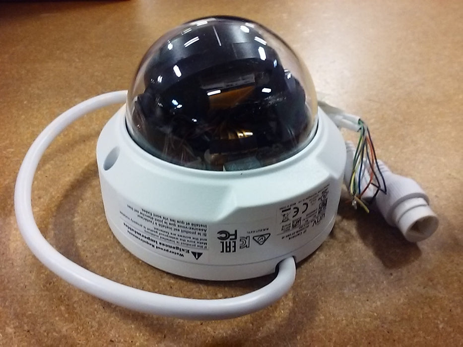 5MP LightHunter Vandal-Resistant Dome Prime I NDAA Compliant IP Security Camera with a 2.8mm Fixed Lens (IPC325SBDF28KI0)