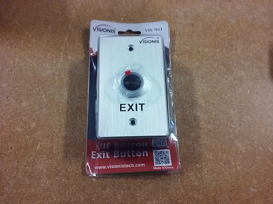 Visionis No-Touch Infrared Request to Exit Button for Access Control Systems (VIS-7013)