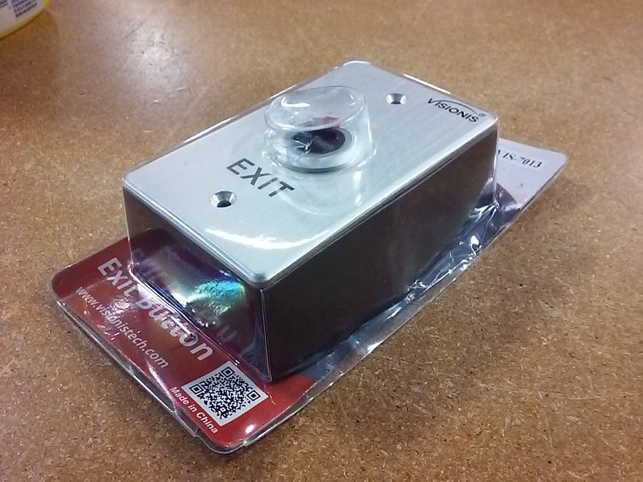 Visionis No-Touch Infrared Request to Exit Button for Access Control Systems (VIS-7013)