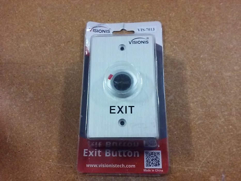 Visionis No-Touch Infrared Request to Exit Button for Access Control Systems (VIS-7013)