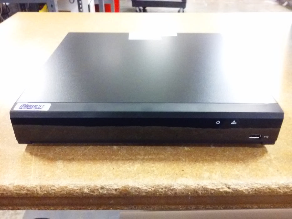4K 16-Channel PoE NVR with 16 PoE Ports and Two HDD Hard Drive Slots