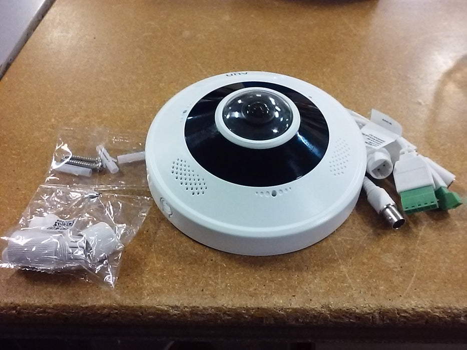 12MP 4K Ultra HD Panoramic IR Fisheye Security Camera (IPC86CEBAF18KCI0)