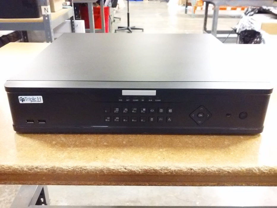 2MP 16-Channel NDAA-Compliant IP Network Video Recorder with 4 SATA Hard Drive Bays and RAID Data Protection (UNVR16X)