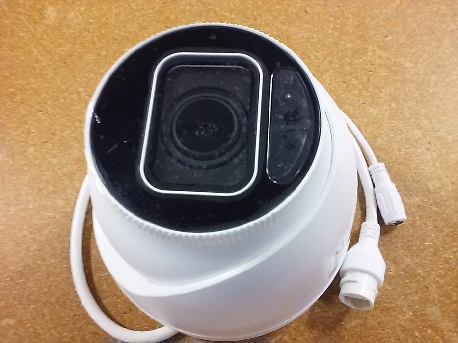 4K UltraHD (8MP) Prime I NDAA Compliant Weatherproof Turret IP Security Camera with a 2.8-12mm Motorized Lens and LightHunter Illumination Technology (IPC3638SBADZKI0)
