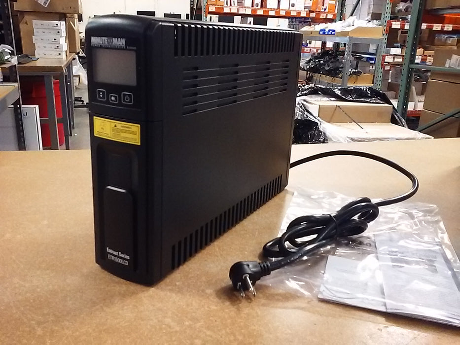 Minuteman UPS 900W / 1500V (ETR1500LCD)