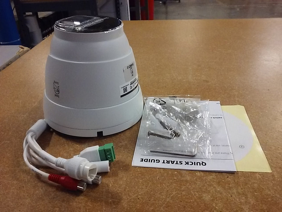 4K (8MP) Turret Dome IP POE Security Camera W/ Motorized 3.3-12mm Lens