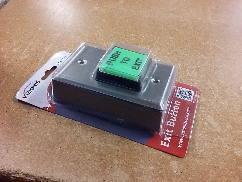 Request to Exit Button with Timer Delay (VIS-7100)