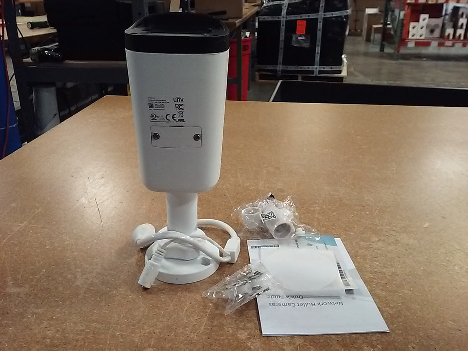 4MP Wise-ISP Bullet IP Security Camera with a 2.8mm Fixed Lens (IPC2314SRADF28KMWP)