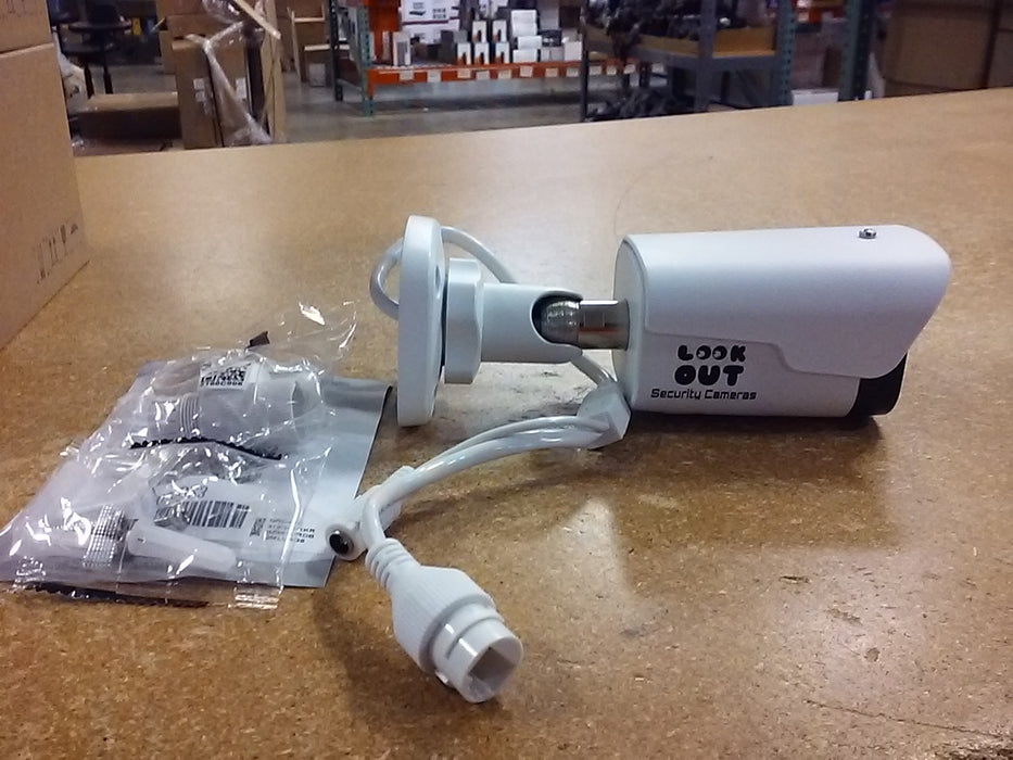 4MP NDAA-Compliant Weatherproof Bullet IP Security Camera 2.8mm Fixed Lens (U14MPRB)