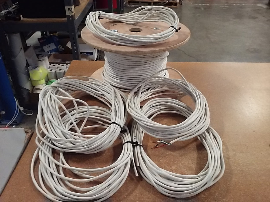 Access Control 18/6 Unshielded CMP Cable – 18 AWG, Stranded, Flame Retardant PVC, 1000 ft Reel (CC1806UPWH2)
