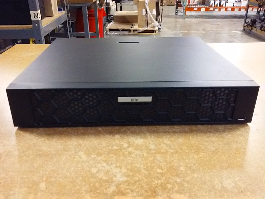16MP UltraHD 32-Channel Network Video Recorder with 4 Hard Drive Bays, 16 PoE Ports, and Intelligent Video Analytics (NVR50432BP16IQ)