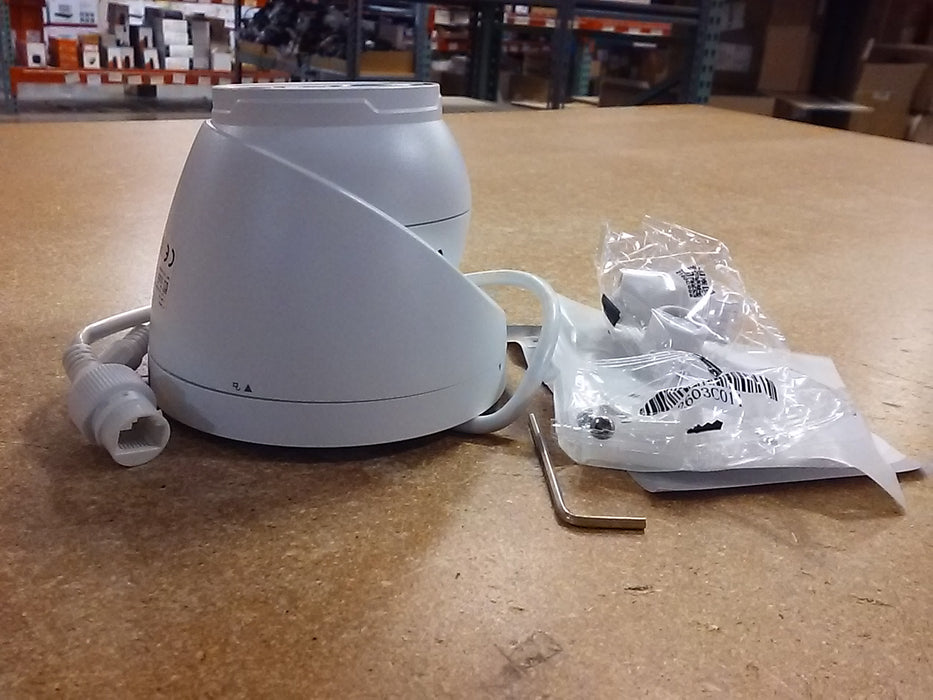 4MP IP Weatherproof IR Turret Camera with Built-in Mic and 2.8mm Fixed Lens (U14MPT1G)