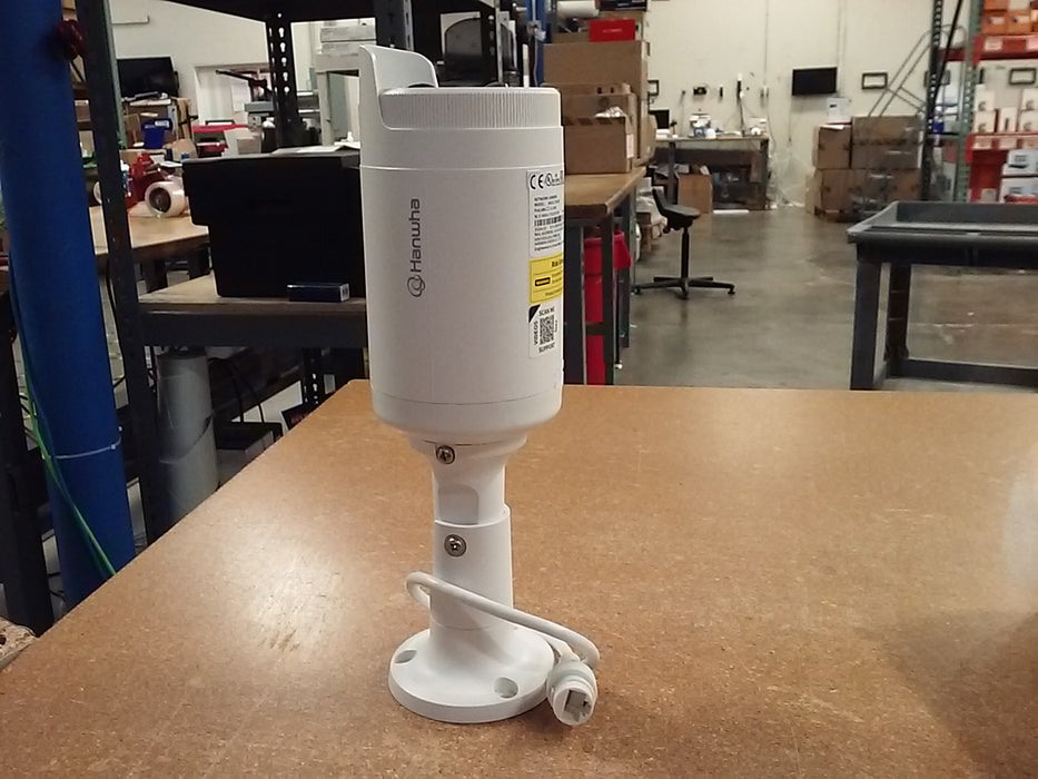 Hanwha Wisenet A series 4MP Weatherproof IP Bullet Security Camera with a 3mm Fixed Lens (ANOL7012R)
