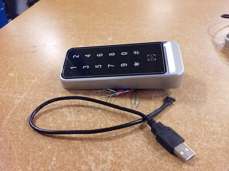 ZKTeco USA Outdoor-Rated QR Code Reader With Pin Pad (QR502V)