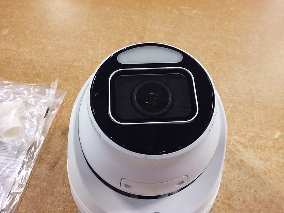 4K Wise-ISP 24/7 Full Color Turret IP Security Camera with a 2.8mm Fixed Lens, Advanced AI Features & Built-in Mic (IPC3638SE-ADF28K-WP-I1)
