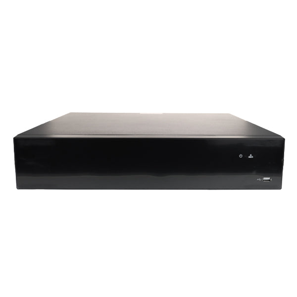 High-Capacity 64-Channel 4K UltraHD NDAA-Compliant Network Video Recorder with 8 HDD Bays and a Dual NIC Network Interface (64NVR)