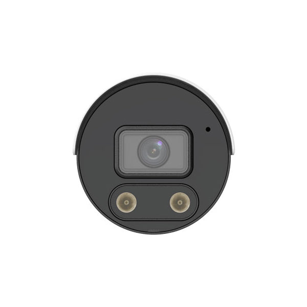 4K UltraHD Weatherproof Tri-Guard NDAA Compliant Bullet IP Security Camera with a 2.8mm Fixed Lens, Built-in 2-Way Audio, and Deep Learning Artificial Intelligence (IPC2128SBADF28KMCI0)