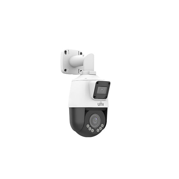 FullHD 1080p 2MP Dual-Lens Mini PTZ IP Security Camera with a 2.8mm Fixed Lens On Top (IPC9312LFWAF282X4)