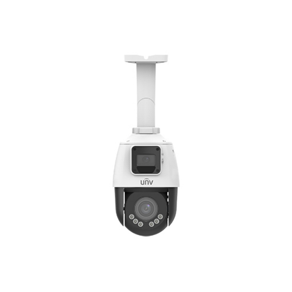 FullHD 1080p 2MP Dual-Lens Mini PTZ IP Security Camera with a 2.8mm Fixed Lens On Top (IPC9312LFWAF282X4)