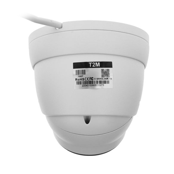 1080p (2MP) Turret Dome IP POE Security Camera W/ 2.8mm Lens, IP66 Weatherproof, 100' Night Vision