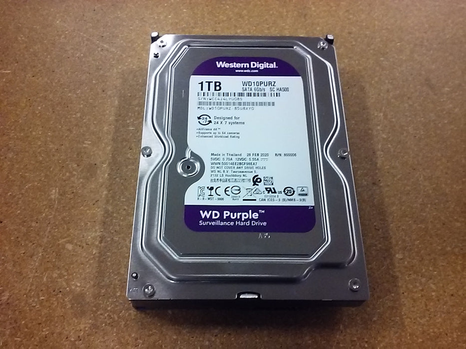 1 TB Surveillance Hard Drive for NVR or DVR