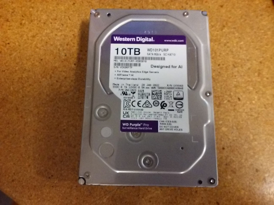 10 TB Surveillance Hard Drive for NVR or DVR