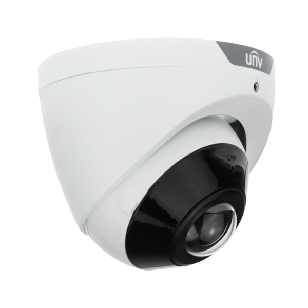 5MP HD Wide Angle 180° Field of View NDAA Compliant Weatherproof IR Fixed Turret IP Security Camera with Deep Learning AI (IPC3605SBADF16KMI0)