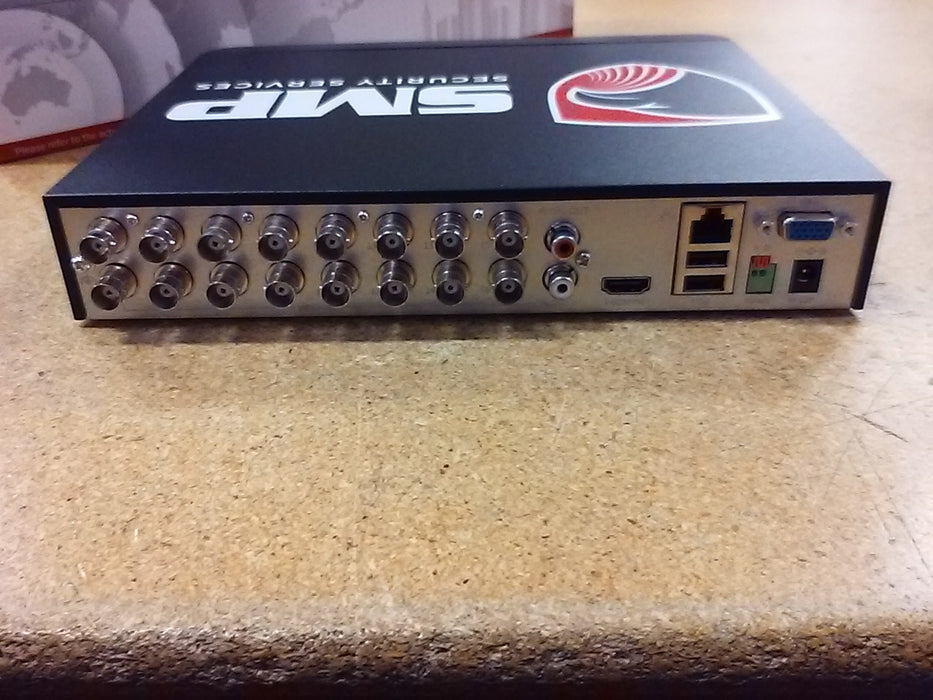 16-Channel Hybrid XVR including 8 Additional IP Channels with 1 SATA HDD Bays (XVR30116G3)