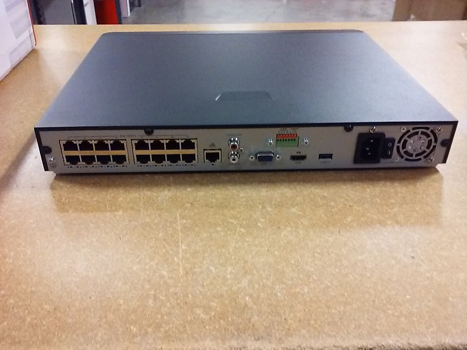 16-Channel 4K NVR with 2 SATA HDD Bays (NVR30216S2P16)