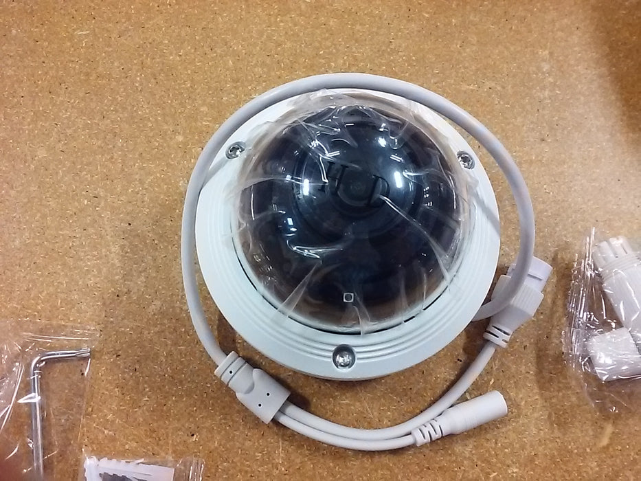 5MP Weatherproof Vandal Dome IP Security Camera W/ 2.8mm Fixed Lens (M5VD-2)