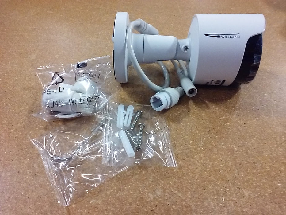 5MP Bullet IP POE Security Camera W/ 2.8mm Lens | IP66 Weatherproof | 100' Night Vision | M5B