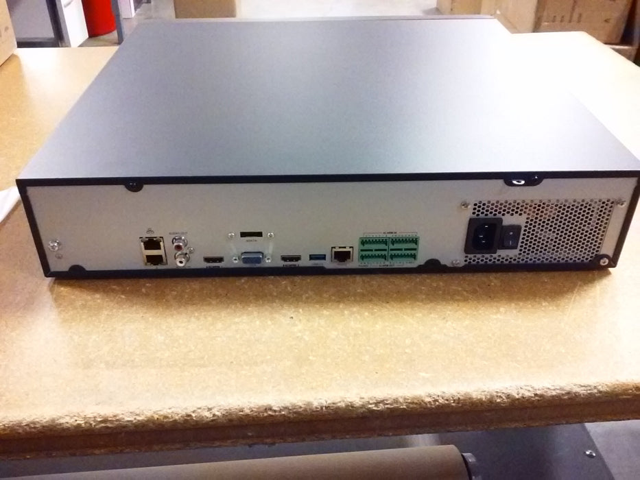 12MP 32-Channel NDAA-Compliant IP Network Video Recorder with 8 SATA Hard Drive Bays and RAID Data Protection (NVR30832X)