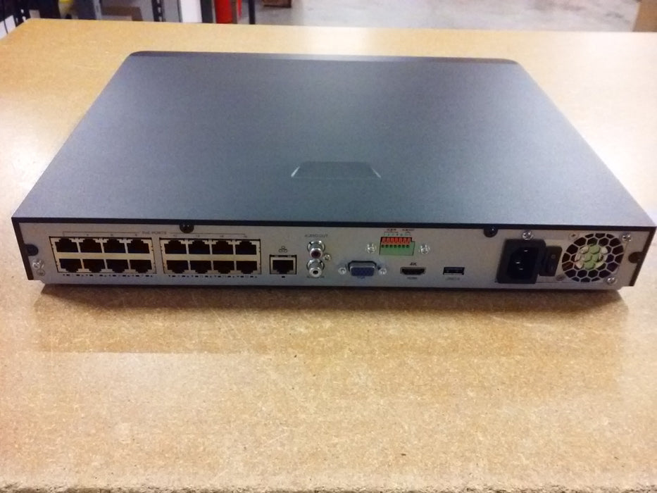 16-Channel 4K NVR with 2 SATA HDD Bays (NVR30216S2P16)