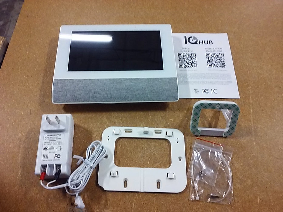 Qolsys IQ Hub Wireless Touchscreen Control Panel for 2GIG & Honeywell 345 MHz Sensors with a Built-In Verizon LTE Cell Card (QS9301-5200-840)