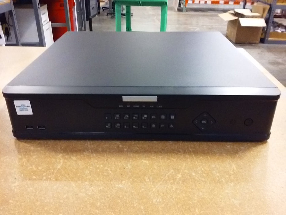 12MP 64-Channel NDAA-Compliant IP Network Video Recorder with 8 SATA Hard Drive Bays and RAID Data Protection (UNVR8HDD64X)