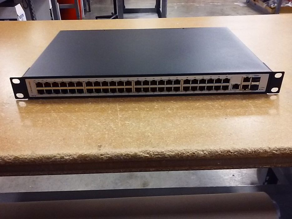 IPCamPower 48 Port POE Switch W/ 3 Gigabit Uplink Ports | POE+ Capable of Pushing 30 Watts per Port | 400 Watts Total Budget IPCP-48P4G-AF2