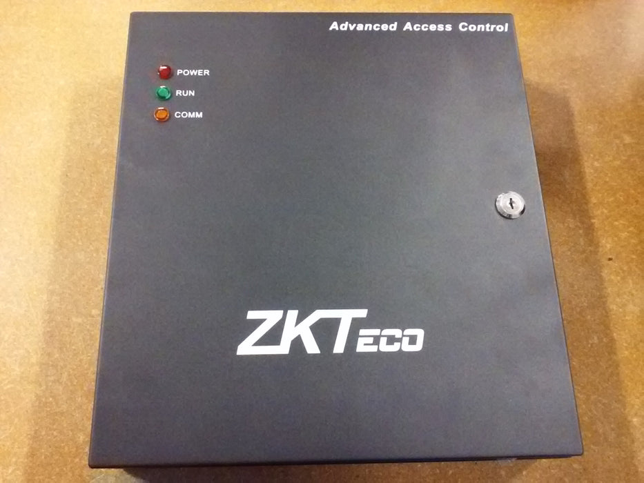 ZKTeco Atlas460-4 Complete Biometric 4 Door Access Control Kit Capable of Using Weigand and OSDP Readers - Supports PoE Power and Wi-Fi