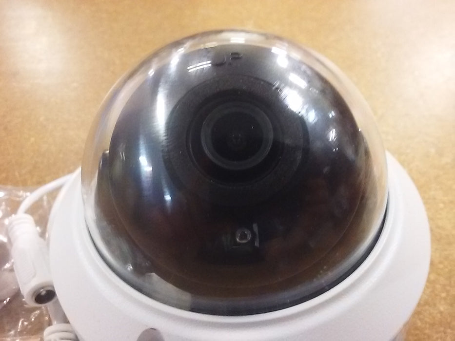 8MP 4K UltraHD Weatherproof Vandal Dome IP Security Camera with a 2.8mm Fixed Lens and a Built-In Microphone (U18MPDG1)