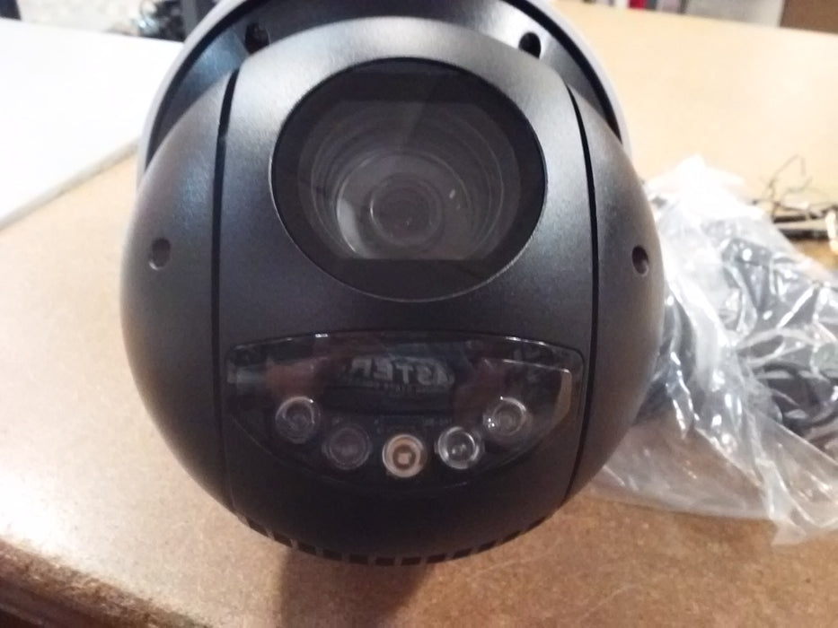 4MP Dual Lens Weatherproof PTZ IP Security Camera with a 25X Motorized Zoom Lens on Bottom and a Fixed 2.8mm Camera on Top (IPC94144SRX25F40C)