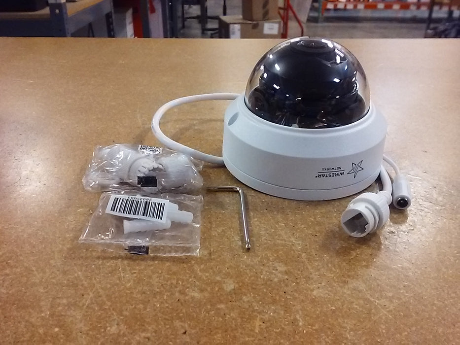 4MP Easystar NDAA-Compliant Weatherproof Vandal-Resistant Dome IP Security Camera with a 2.8mm Fixed Lens (U14MPD2)