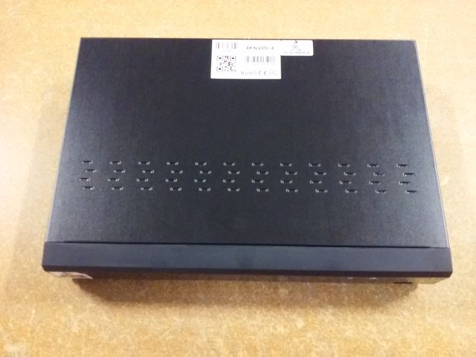 4K UltraHD  4-Channel IP Network IP Network Video Recorder with 1 SATA Hard Drive Bay