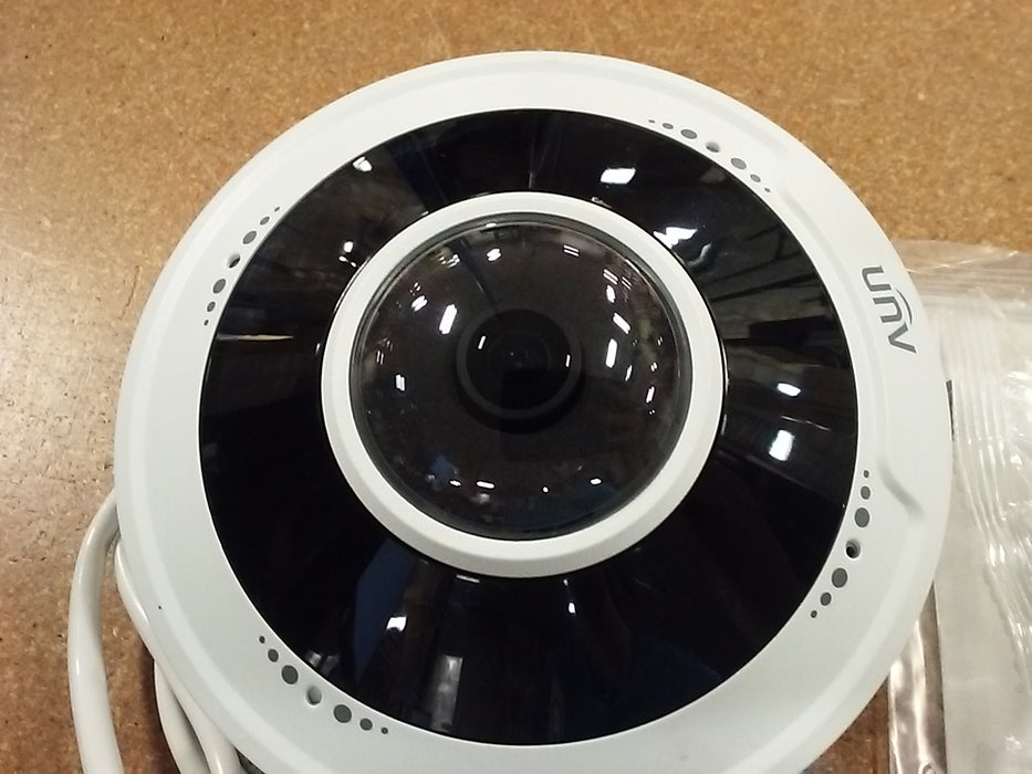 5MP IP Fisheye Security Camera with 360° Field of View and a 1.4mm Fixed Lens (IPC815SBADF14KI0)