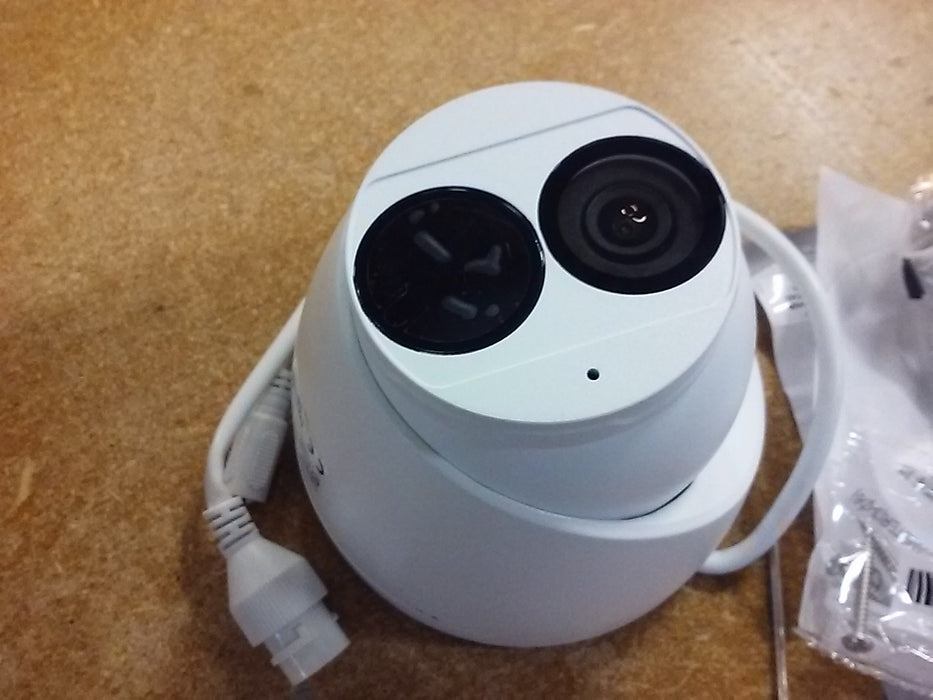 4MP IP Weatherproof IR Turret Camera with Built-in Mic and 2.8mm Fixed Lens (U14MPT1G)
