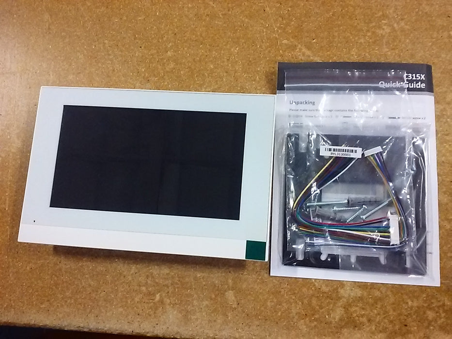 Akuvox Indoor Monitor With Built-in Wi-Fi, Bluetooth, and a 7" LCD Touch Screen  (C315W)