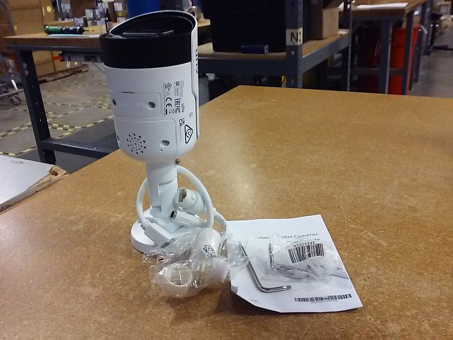 4MP Tri-Guard HD NDAA Compliant Bullet Network Camera with a Fixed 2.8mm Lens (IPC2124SBADF28KMCI0)