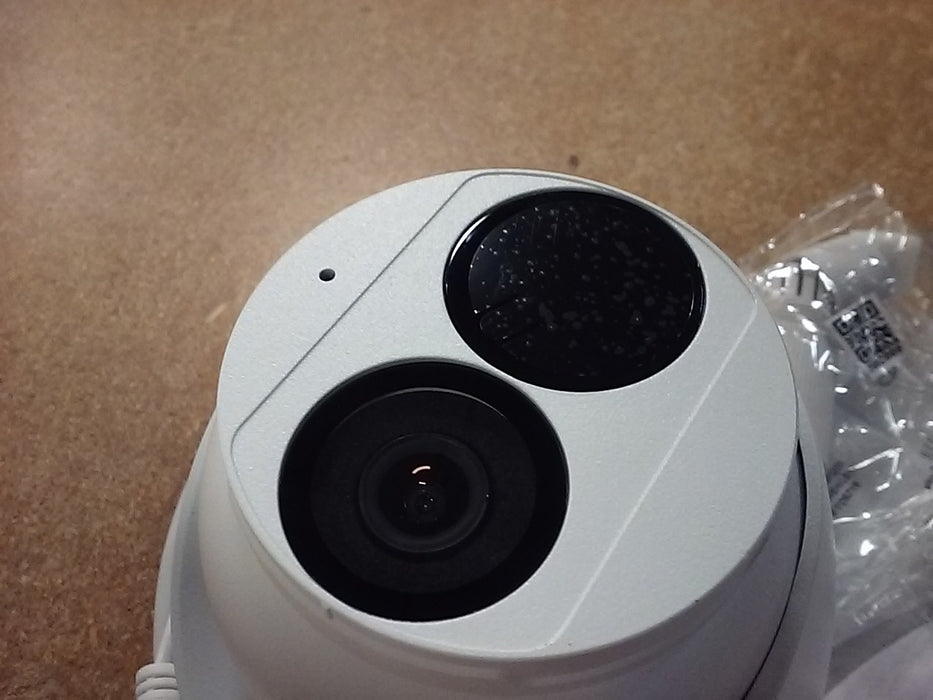 4MP IP Weatherproof IR Turret Camera with Built-in Mic and 2.8mm Fixed Lens (U14MPT1G)