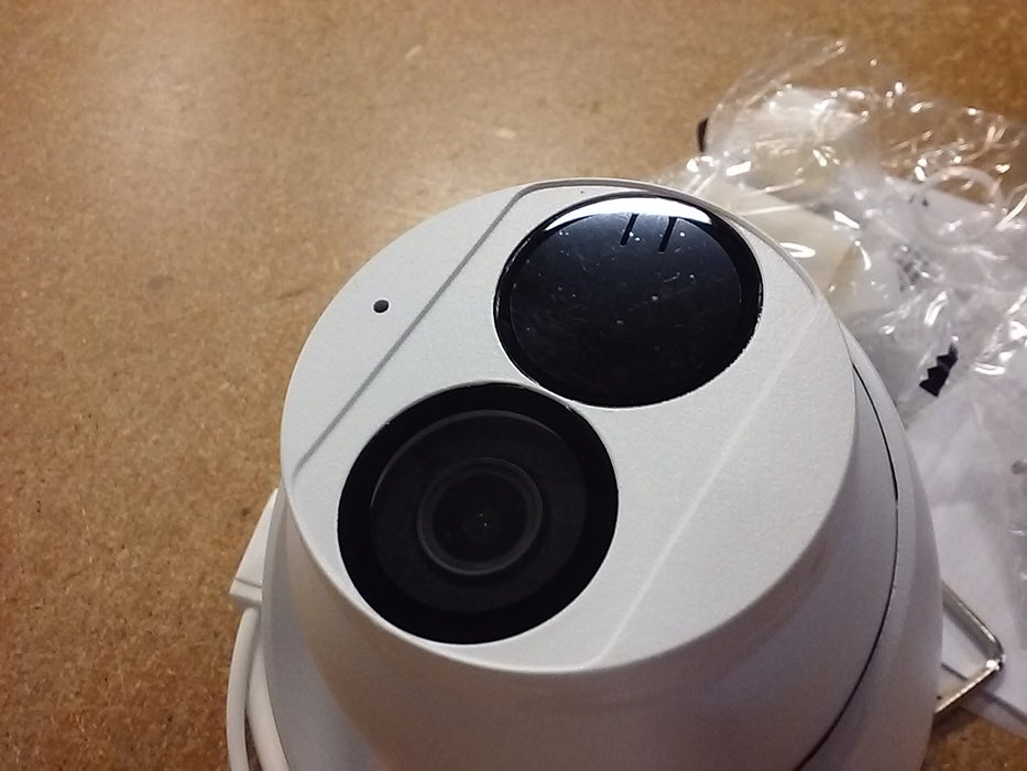 4K UltraHD Prime I NDAA-Compliant Weatherproof Turret IP Security Camera with a 2.8mm Fixed Lens and Deep Learning Artificial Intelligence (U18MPT2)