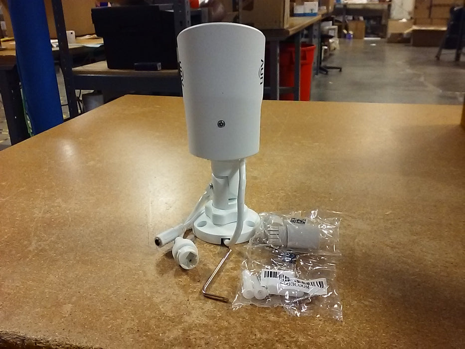 4MP Easystar Weatherproof Bullet IP Security Camera with a 2.8mm Fixed Lens and a Built-In Mic  (IPC2124SR5ADF28KMG)