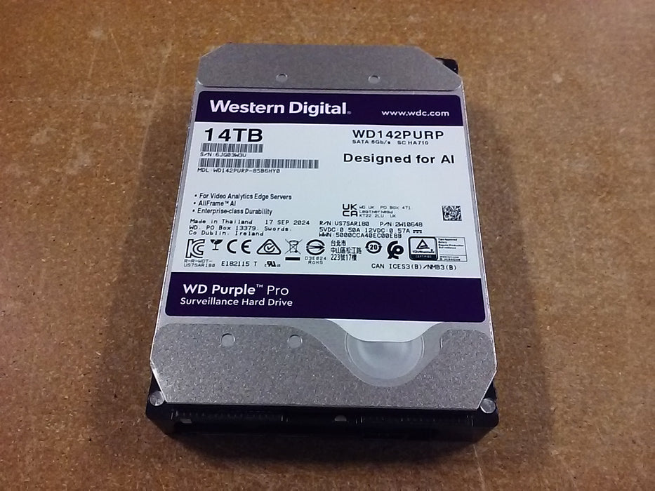 14 TB Surveillance Hard Drive for NVR or DVR