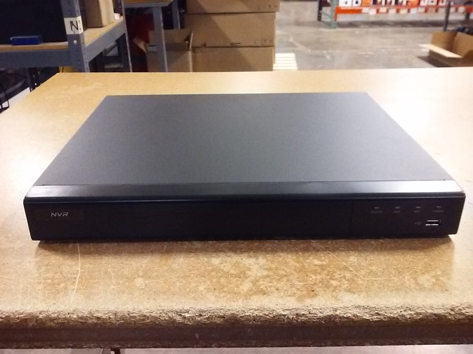 L-Series 4K Ultra HD 16-Channel NDAA-Compliant IP Network Video Recorder with 2 SATA Hard Drive Bays (NVR-2B16L)